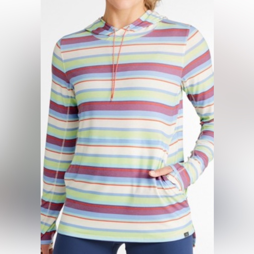 L.L. Bean‎ Multicolor Striped Women's Top size L